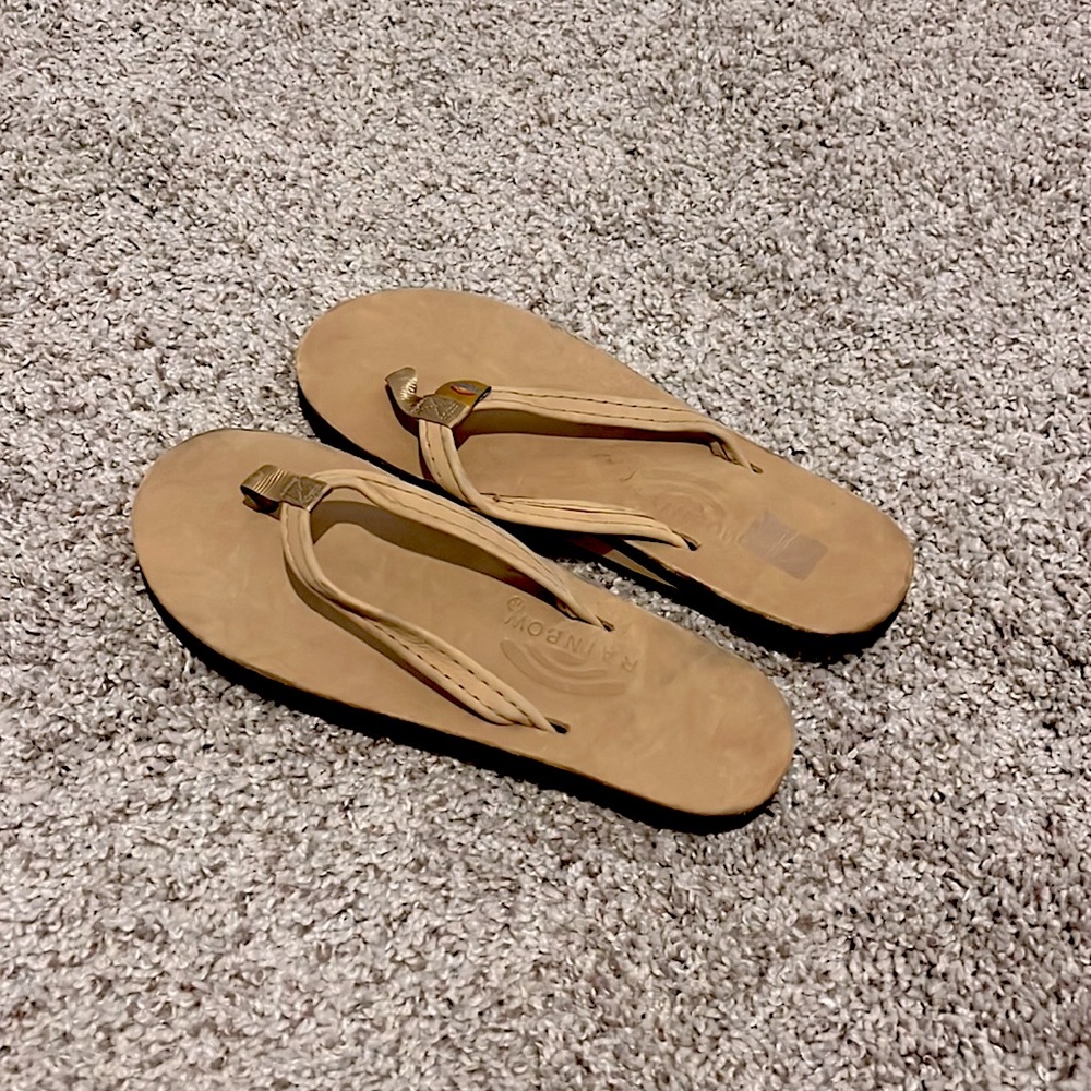 Rainbow sandals